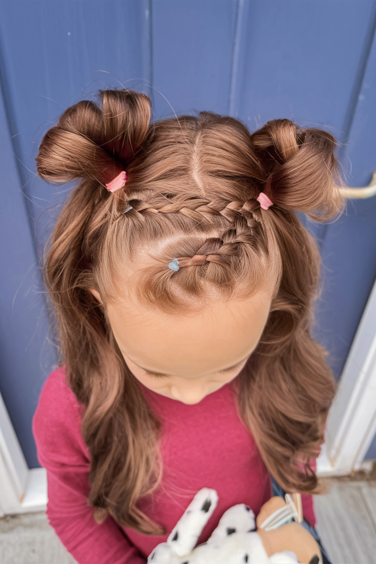 Top Winter Hairstyles for Kids 2024-2025: Cute, Easy, and Stylish 24 Ideas for Every Hair Type