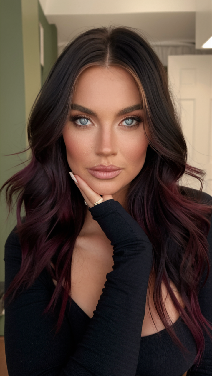 Dark Winter Hair Colors 2024 - 2025: Best Trends and Inspiring 23 Ideas for the Season