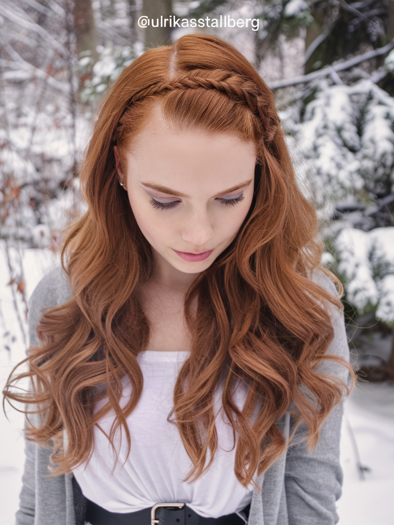 Cute Winter Hairstyles 2024 - 2025 25 Ideas