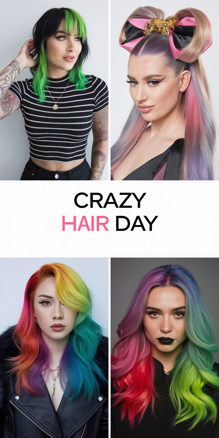 Creative and Fun Crazy Hair Day Ideas for All Ages