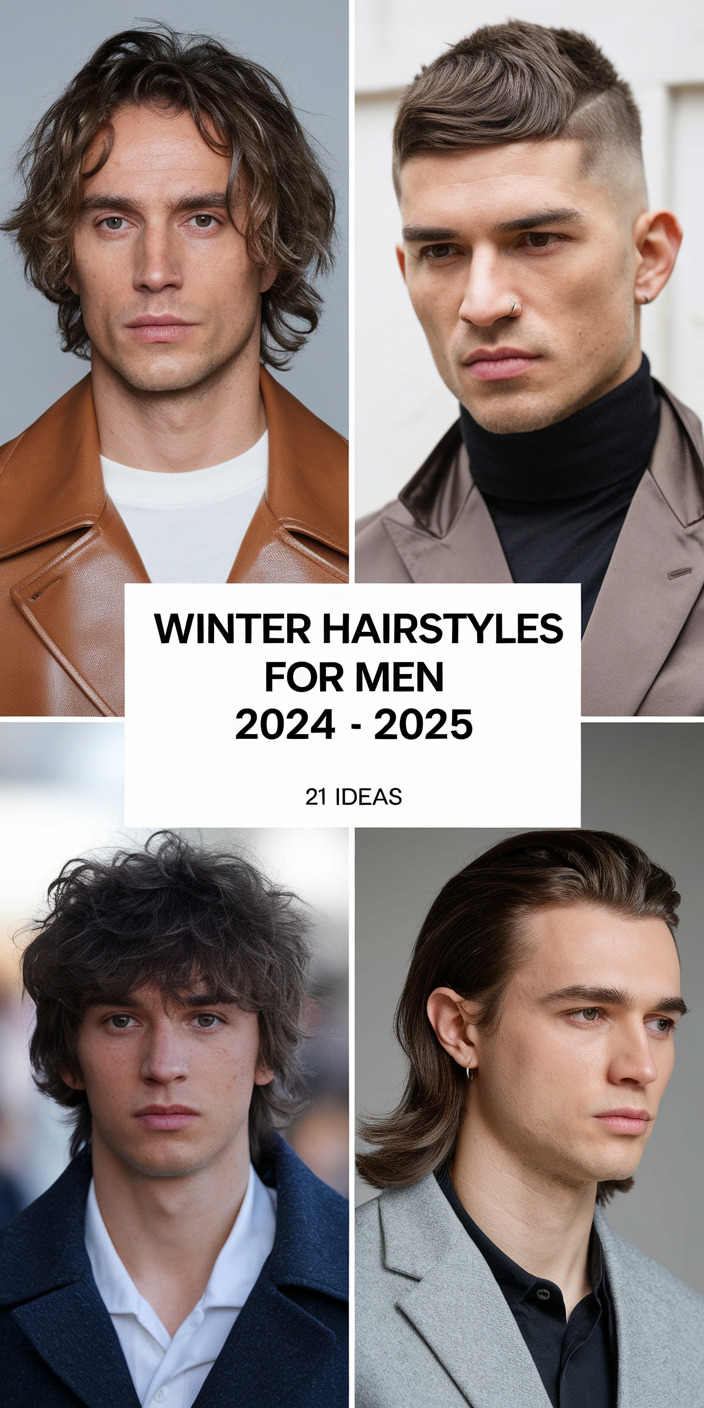 Top Winter Hairstyles for Men 2024 - 2025: The Best 21 Ideas for Short, Medium, and Long Hair