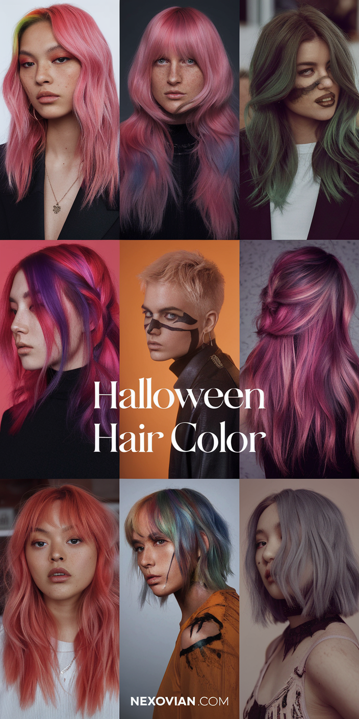 Halloween Hair Color 21 Ideas: Bold and Spooky Styles to Try This Season