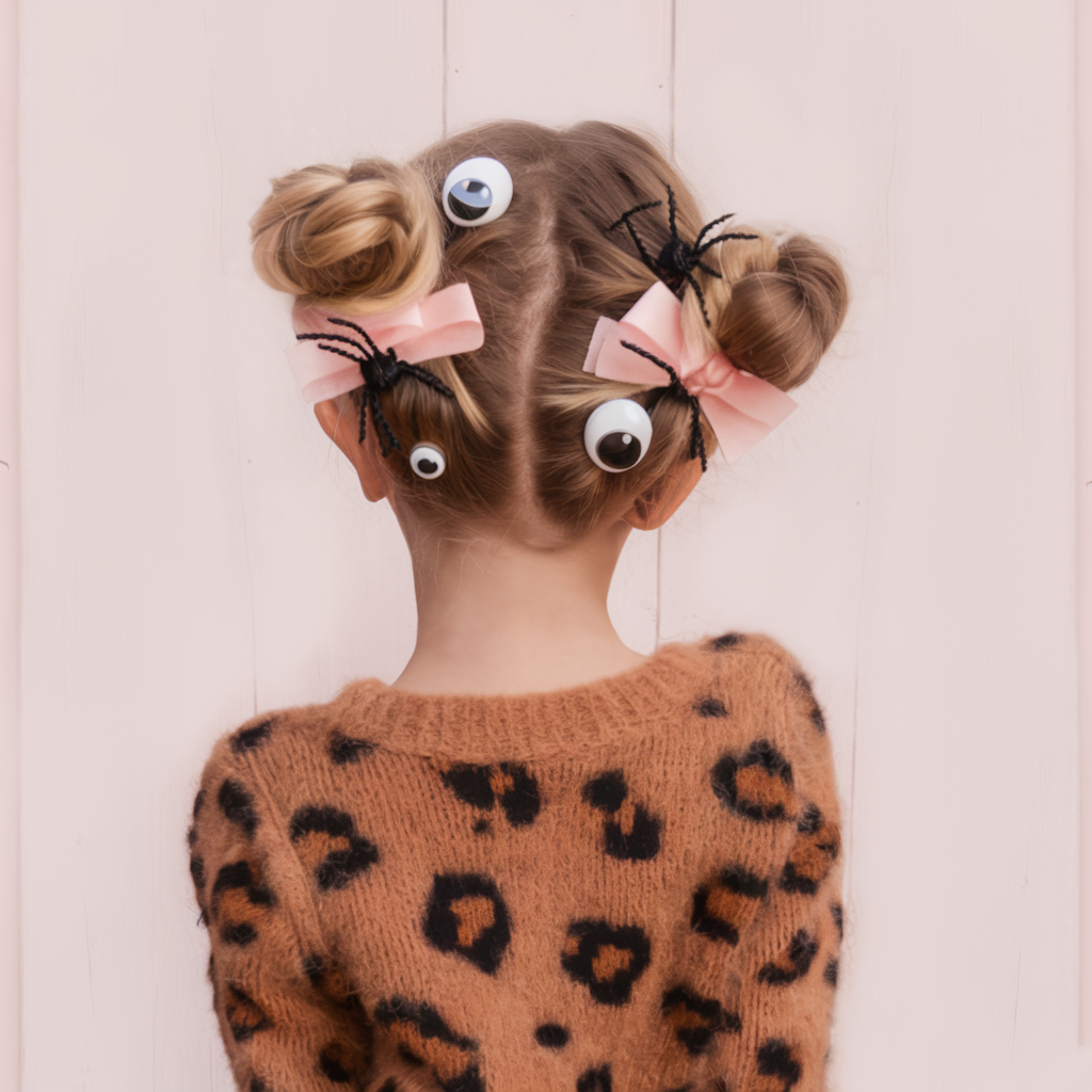 Creative and Fun Halloween Hairstyles for Kids 20 Ideas