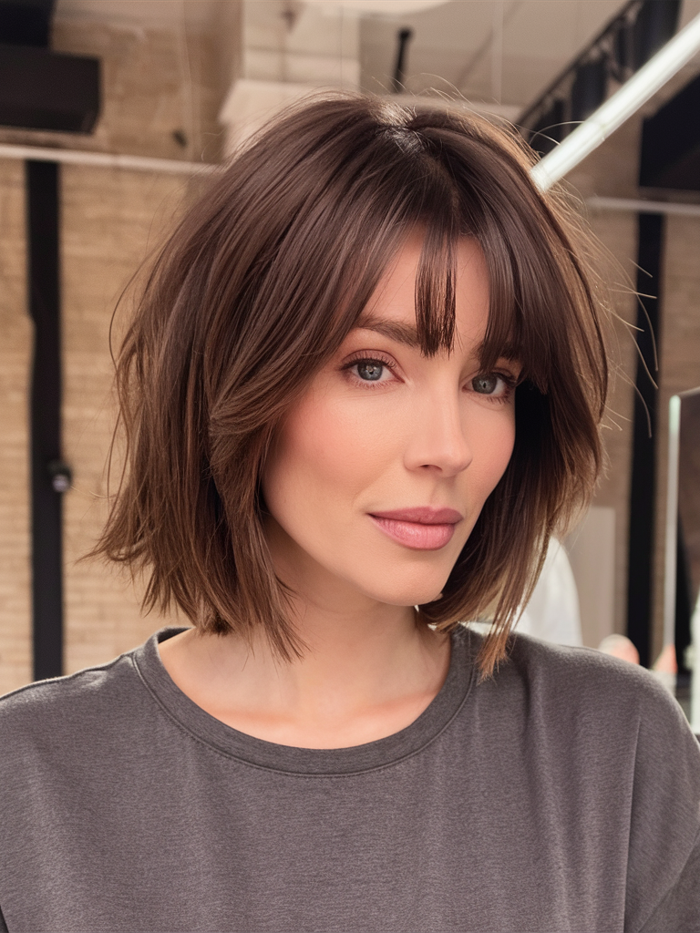 Top Winter Haircuts with Bangs for 2024 - 2025 22 Ideas: Trendy Styles to Try