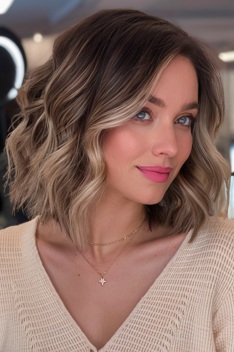 Winter Hairstyles for Shoulder Length Hair 2024 - 2025: Trendsetting Styles to Watch 24 Ideas