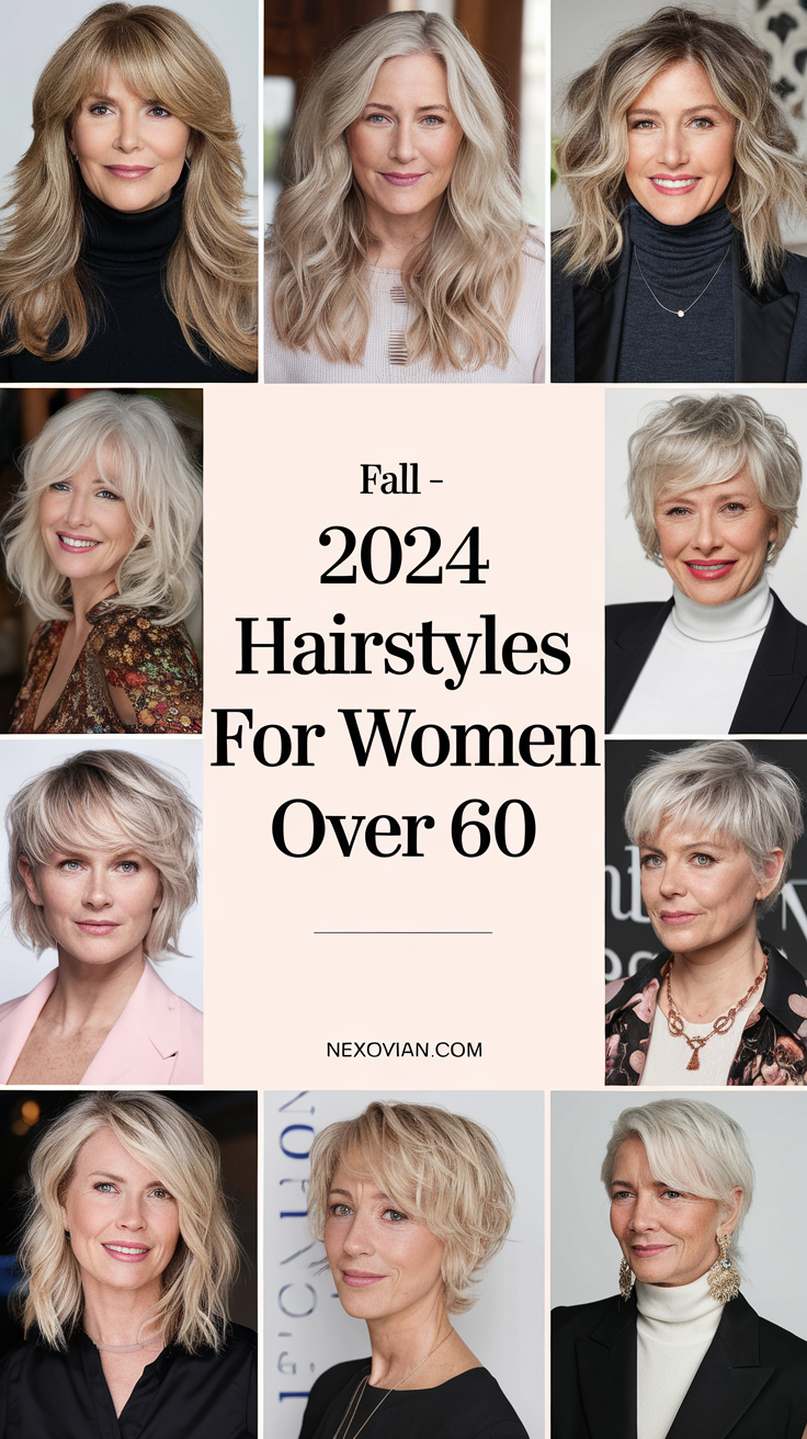 Top Fall 2024 Hairstyles for Women Over 60 21 Ideas: Embrace the Season's Best Trends