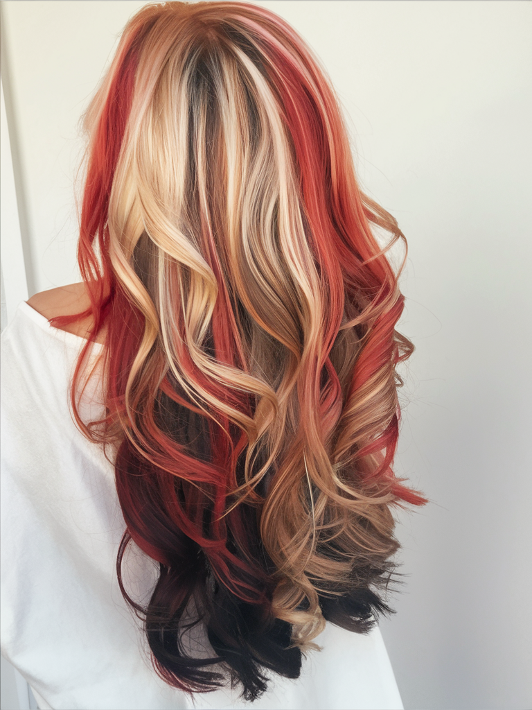 Colorblock Hair 25 Ideas: Bold Statements, Vibrant Looks