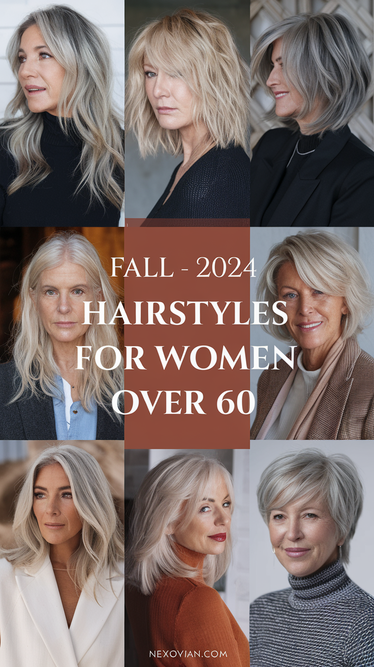 Top Fall 2024 Hairstyles for Women Over 60 21 Ideas: Embrace the Season's Best Trends