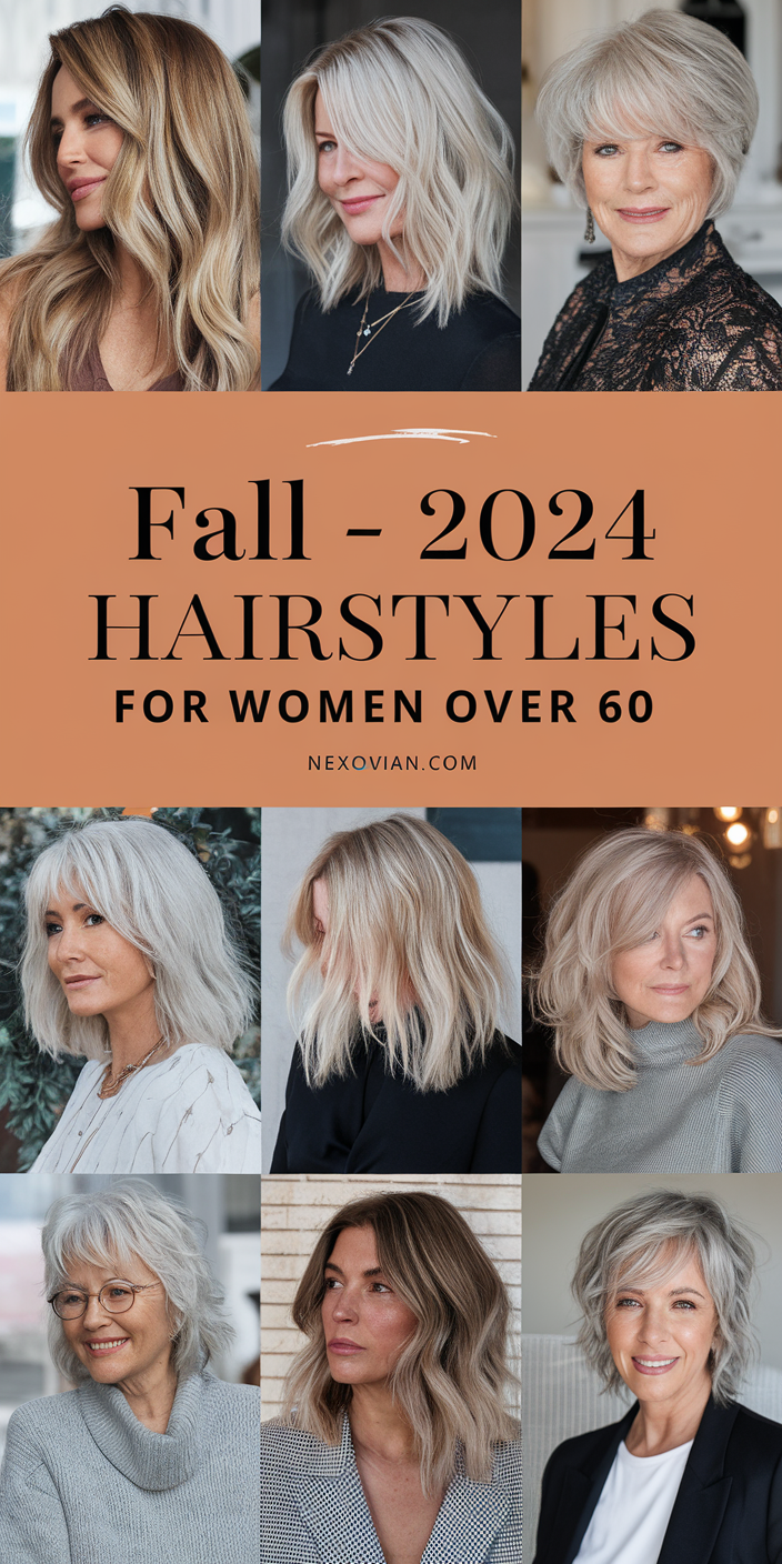 Top Fall 2024 Hairstyles for Women Over 60 21 Ideas: Embrace the Season's Best Trends