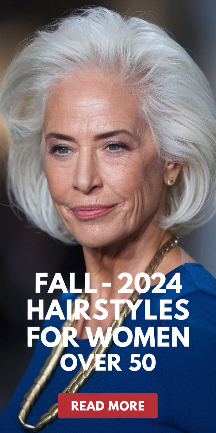 Fall - 2024 Hairstyles for Women Over 50 22 Ideas: Timeless and Trendy Looks