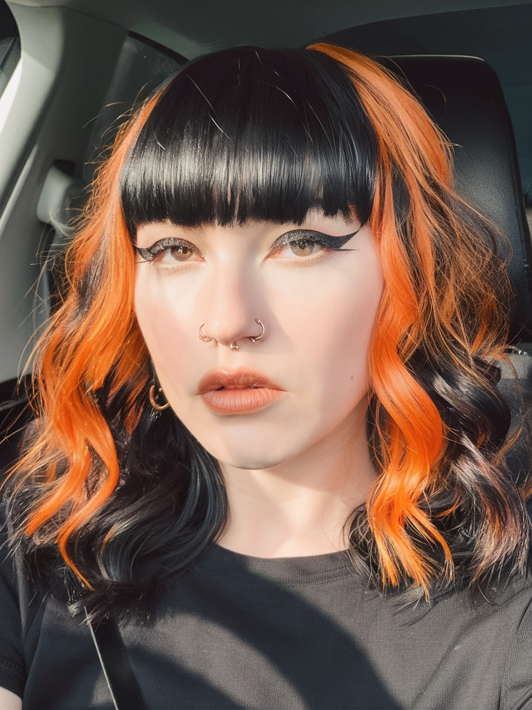 Black and Orange Hairstyles: Bold Looks You Need to Try