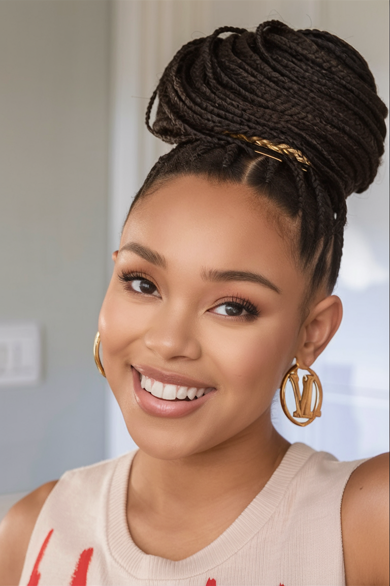 Winter Hairstyles for Black Women 2024 - 2025: Stunning Looks for Every Occasion 24 Ideas