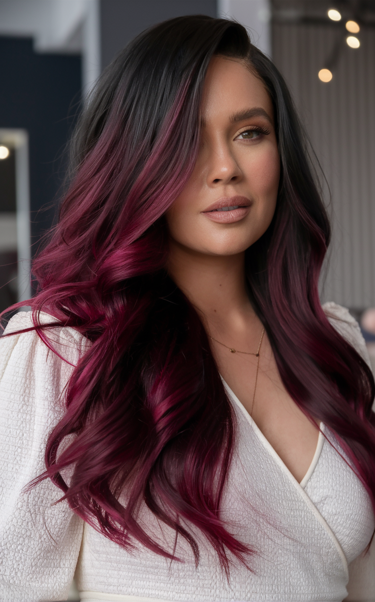 Dark Winter Hair Colors 2024 - 2025: Best Trends and Inspiring 23 Ideas for the Season