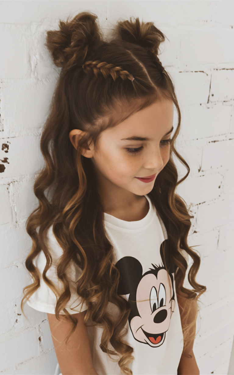 Best Winter Hairstyles for Kids 2024 - 2025: Cute, Easy, and Stylish 21 Ideas