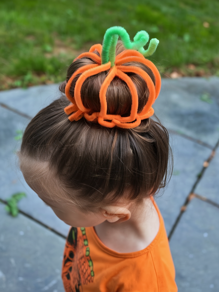 Creative and Fun Halloween Hairstyles for Kids 20 Ideas