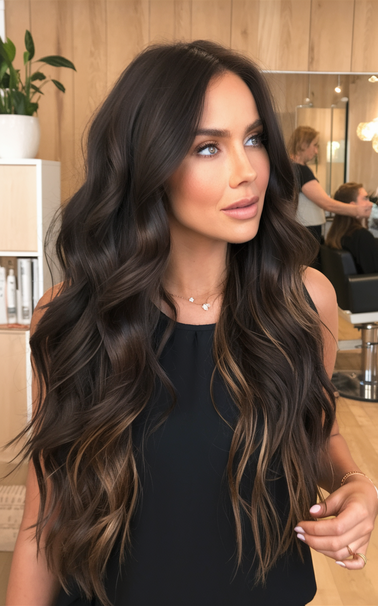 Dark Winter Hair Colors 2024 - 2025: Best Trends and Inspiring 23 Ideas for the Season