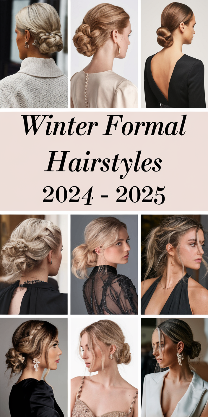 Winter Formal Hairstyles 2024 - 2025