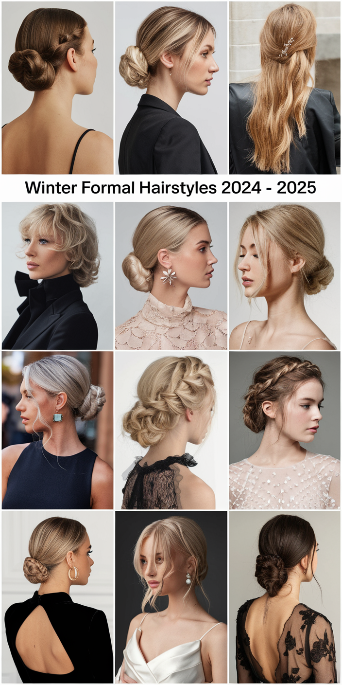 Winter Formal Hairstyles 2024 - 2025