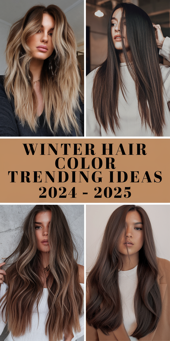 Winter Hair Color – Trending 24 Ideas 2024–2025