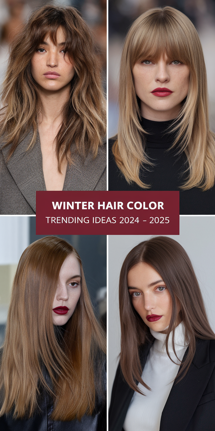 Winter Hair Color – Trending 24 Ideas 2024–2025