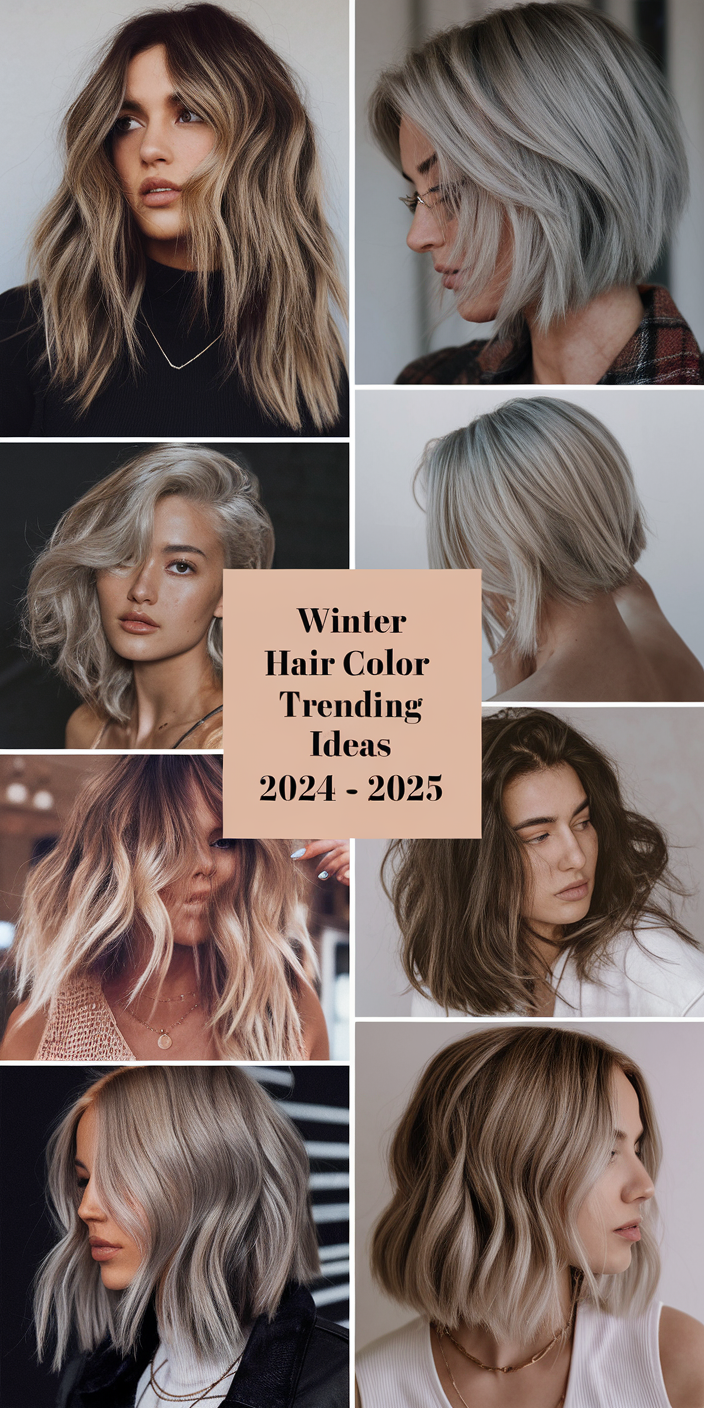 Winter Hair Color – Trending 24 Ideas 2024–2025