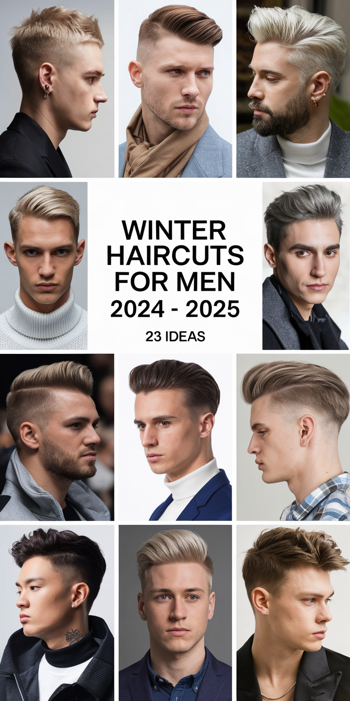 Best Winter Haircuts for Men 2024 - 2025: Trendy Styles to Keep You Sharp All Season 23 Ideas