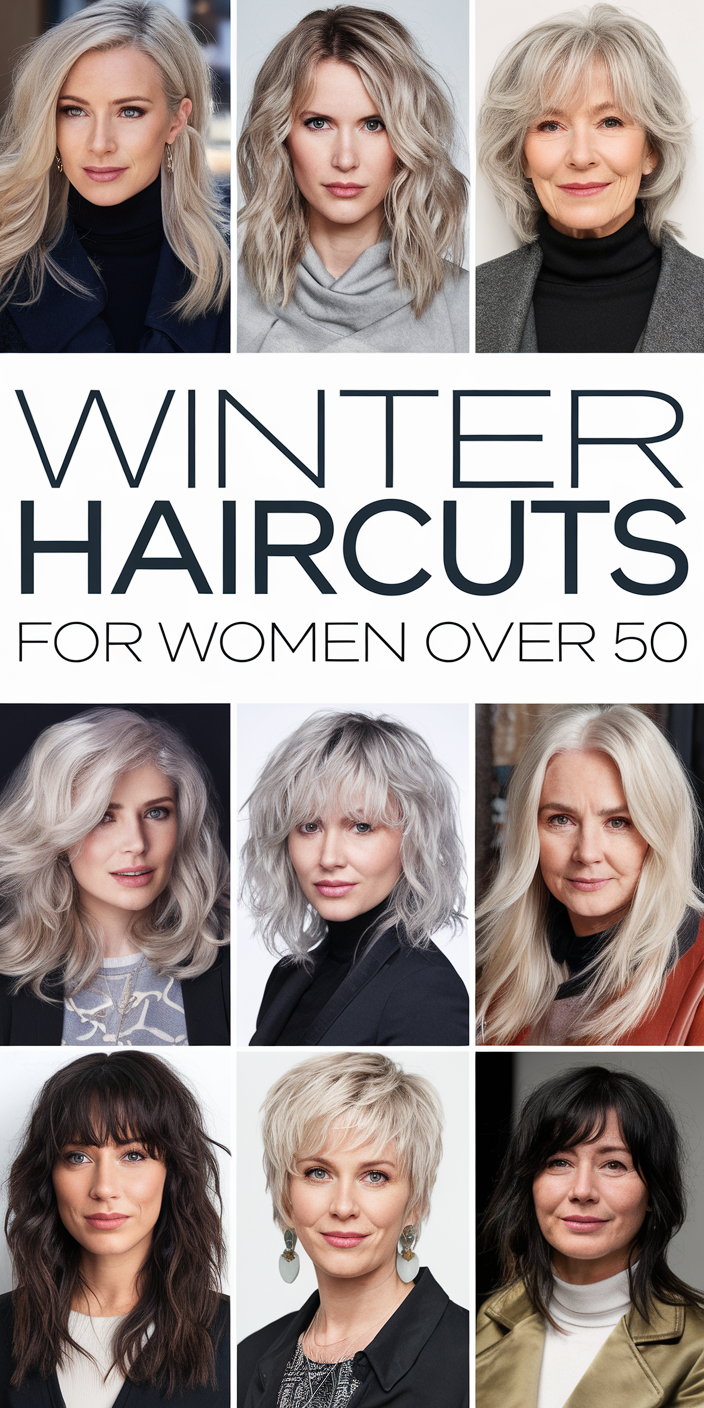 Winter Haircuts for Women Over 50 20 Ideas