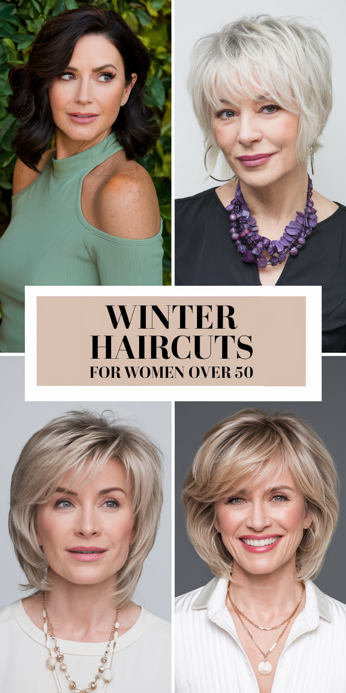 Winter Haircuts for Women Over 50 20 Ideas