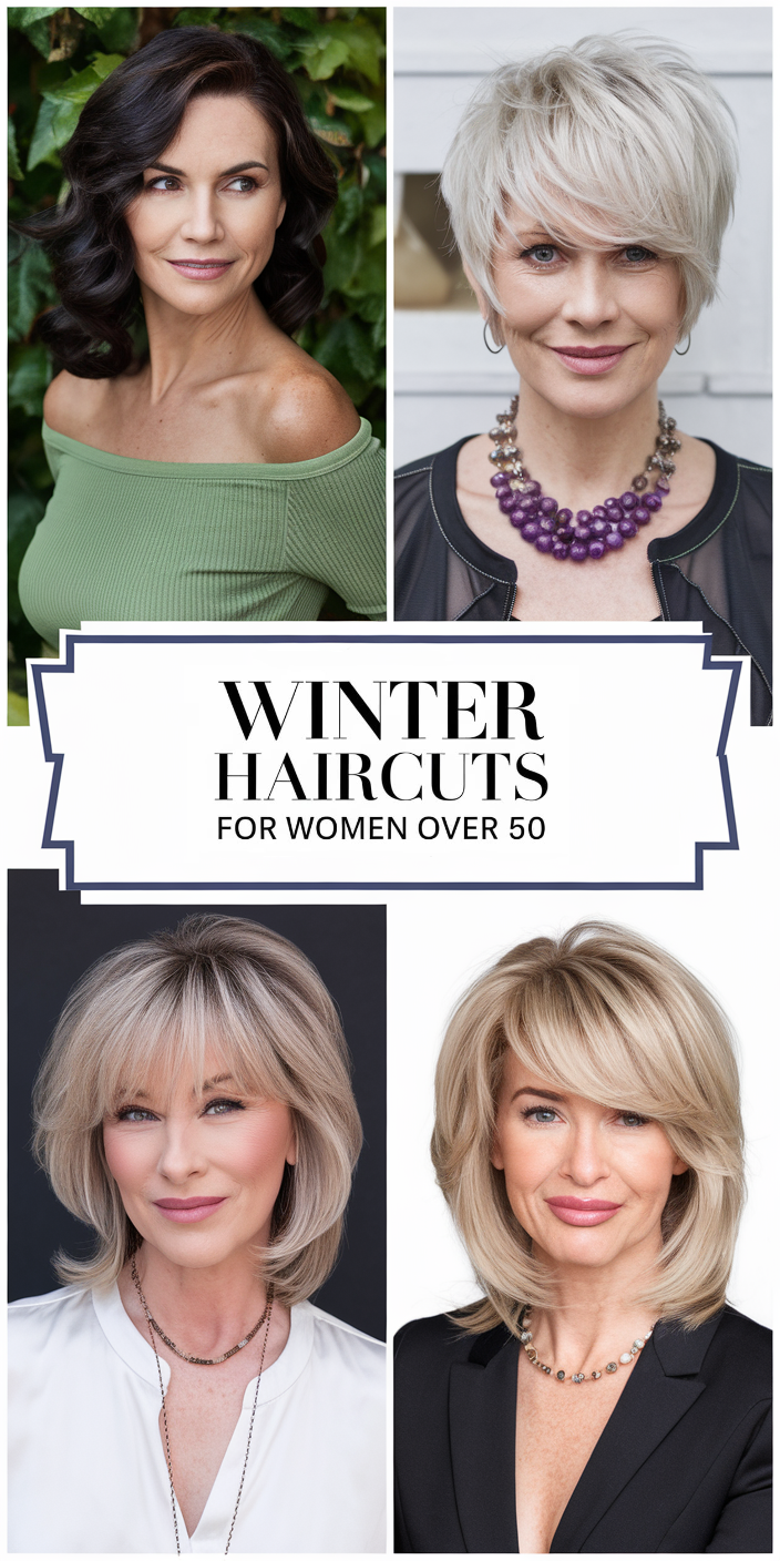 Winter Haircuts for Women Over 50 20 Ideas