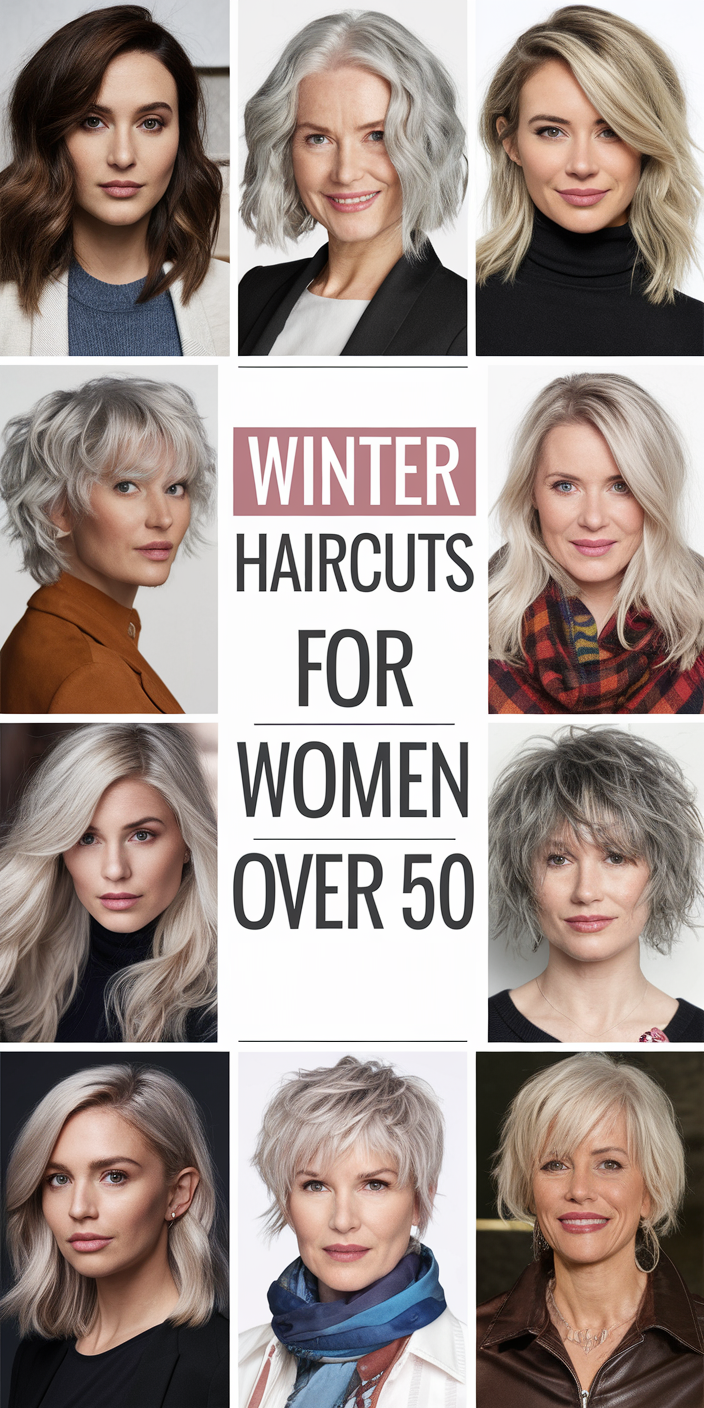 Winter Haircuts for Women Over 50 20 Ideas