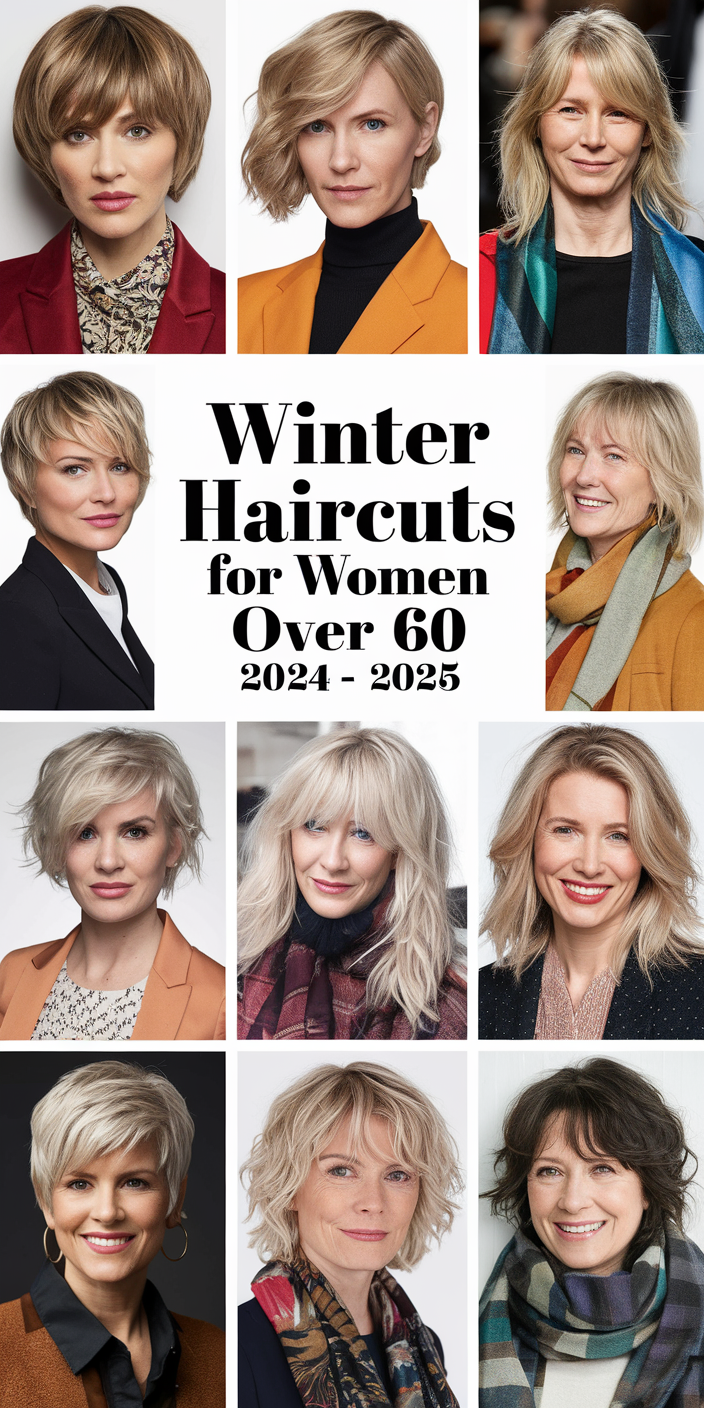 Winter Haircuts for Women Over 60 21 Ideas: Trendy Styles for 2024 - 2025