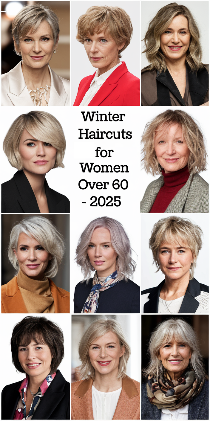 Winter Haircuts for Women Over 60 21 Ideas: Trendy Styles for 2024 - 2025