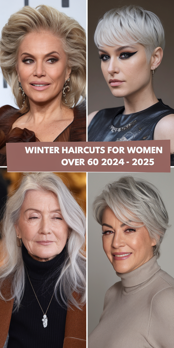 Winter Haircuts for Women Over 60 21 Ideas: Trendy Styles for 2024 - 2025