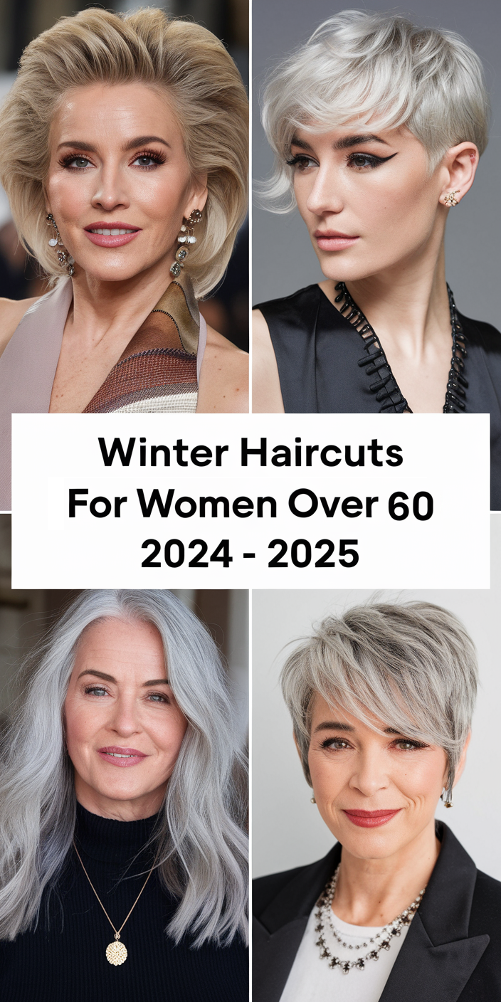 Winter Haircuts for Women Over 60 21 Ideas: Trendy Styles for 2024 - 2025