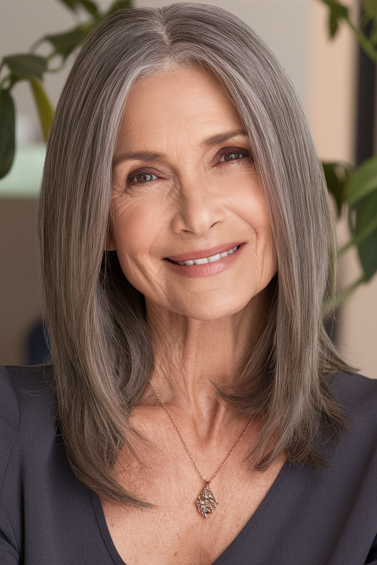 Trendy Hairstyles for Women Over 60 – 2025