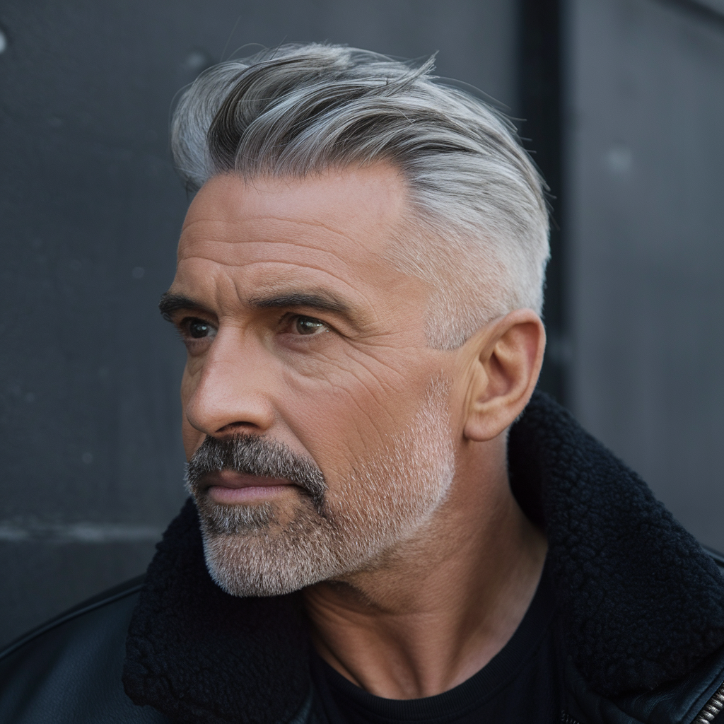 Trendy Hairstyles for Men Over 50 - 2025: The Best Looks for Grey, Short, and Long Hair