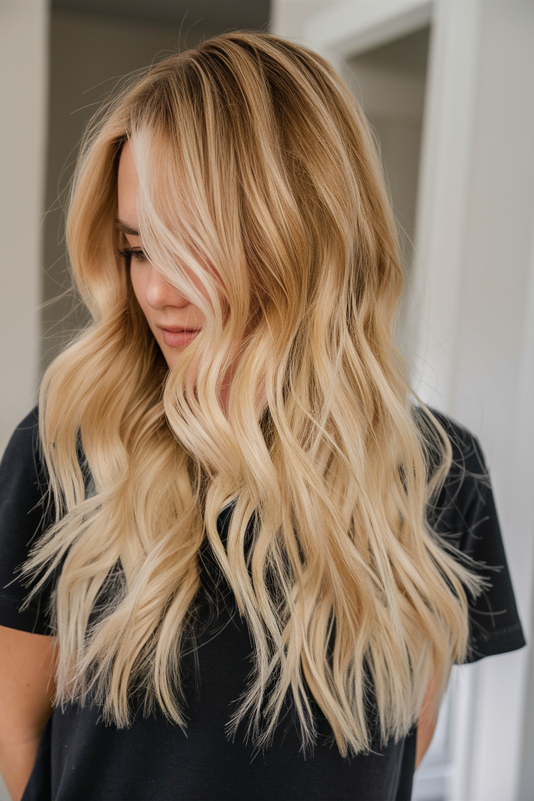 Sunflower Blonde Hair Color 2025: Brighten Your Look with Radiant, Golden Hues 21 Ideas