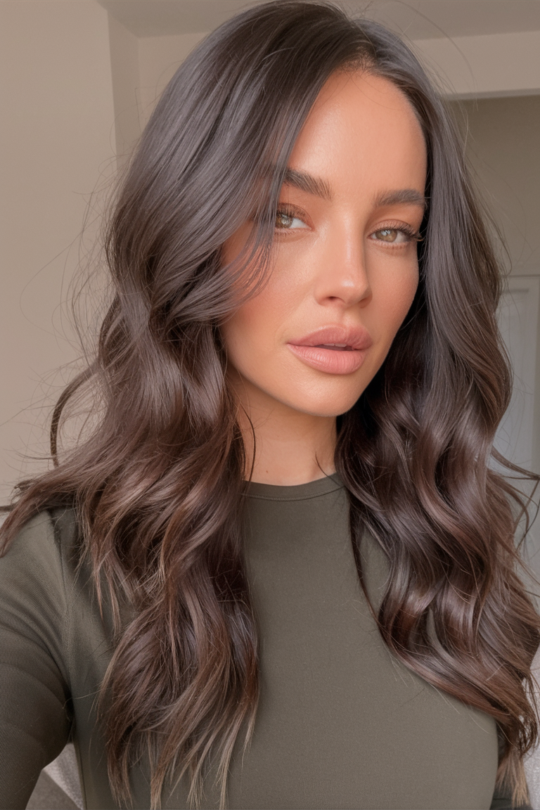 21 Stunning Dark Chocolate Brown Hair Color Ideas for 2025