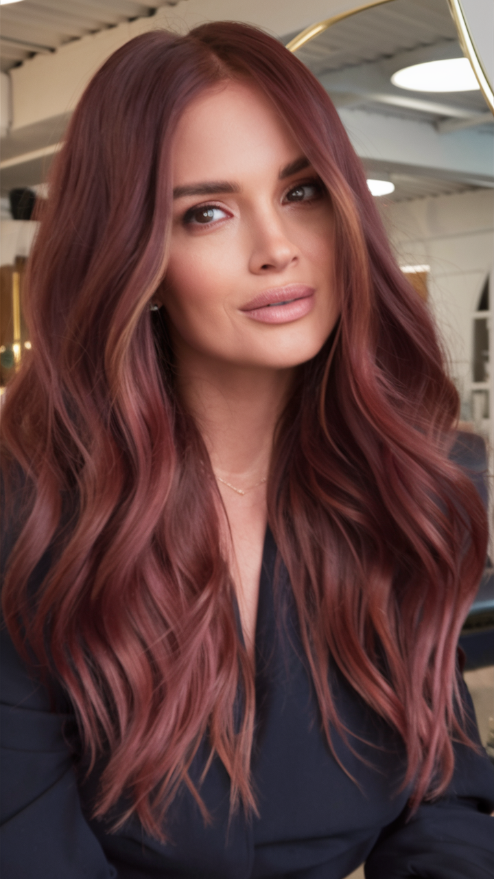 Cherry Cola Hair Color 2025: A Bold Trend for Every Skin Tone 21 Ideas