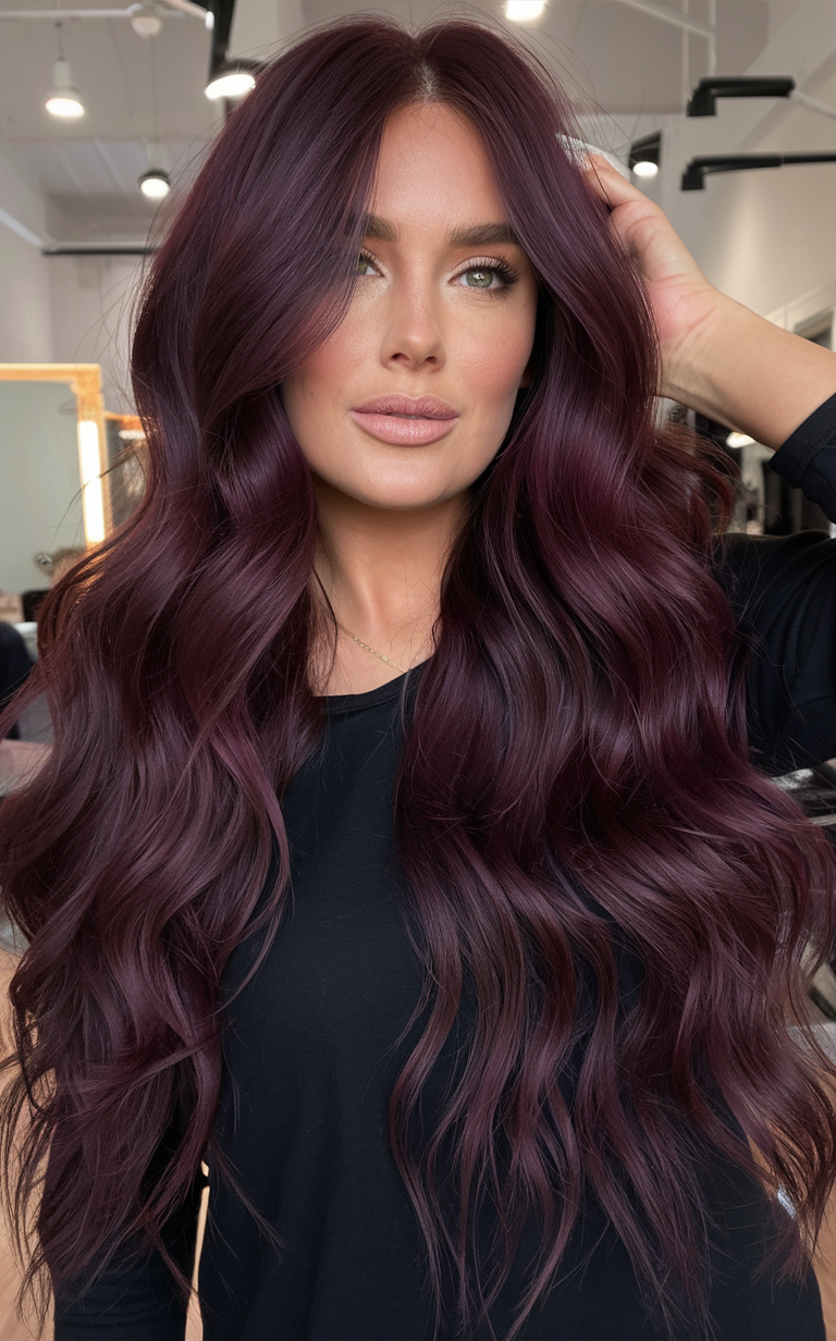 Cherry Cola Hair Color 2025: A Bold Trend for Every Skin Tone 21 Ideas