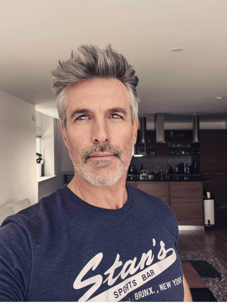 Trendy Hairstyles for Men Over 50 - 2025: The Best Looks for Grey, Short, and Long Hair