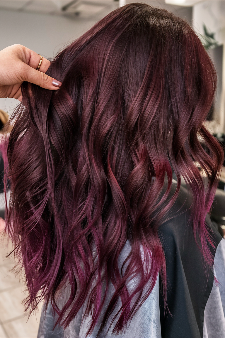 Cherry Cola Hair Color 2025: A Bold Trend for Every Skin Tone 21 Ideas