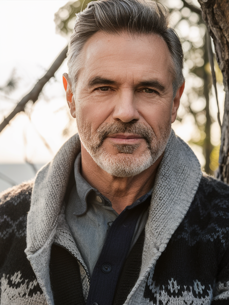 Trendy Hairstyles for Men Over 50 - 2025: The Best Looks for Grey, Short, and Long Hair