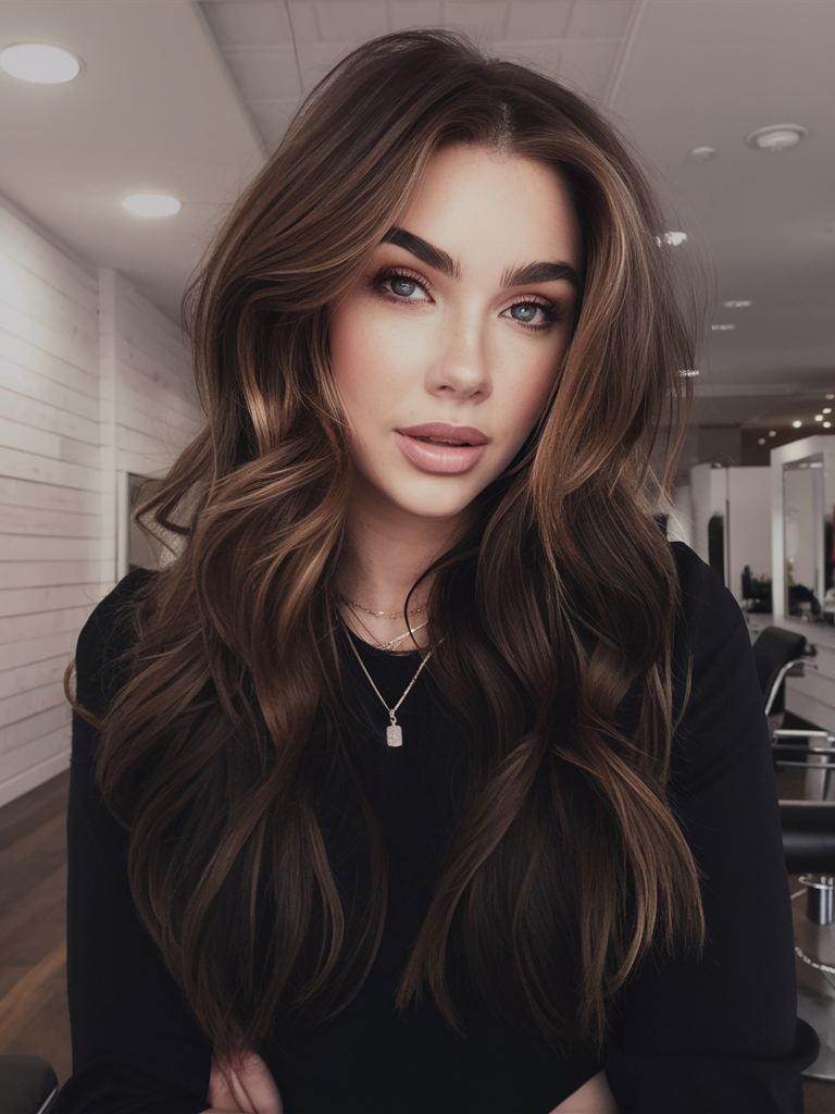 21 Stunning Dark Chocolate Brown Hair Color Ideas for 2025