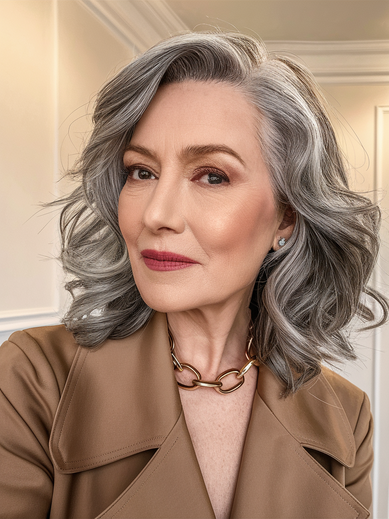 Trendy Hairstyles for Women Over 60 – 2025