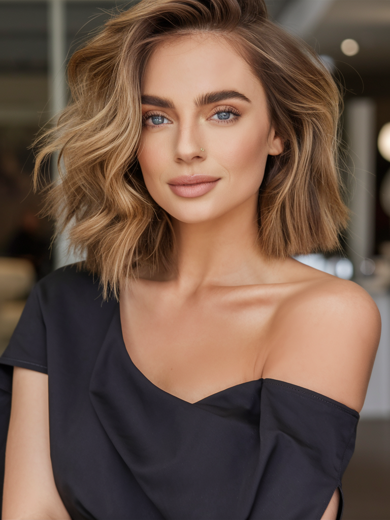 Mid Length Haircut 2025: Stylish and Versatile Looks 22 Ideas