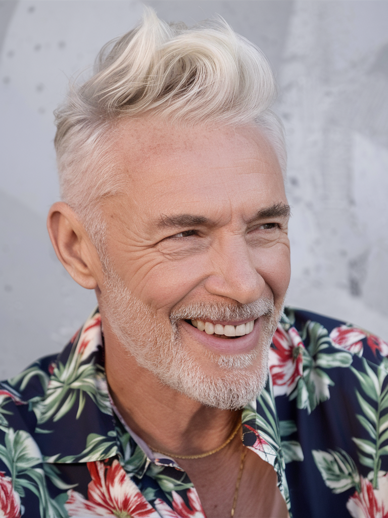 Trendy Hairstyles for Men Over 50 - 2025: The Best Looks for Grey, Short, and Long Hair