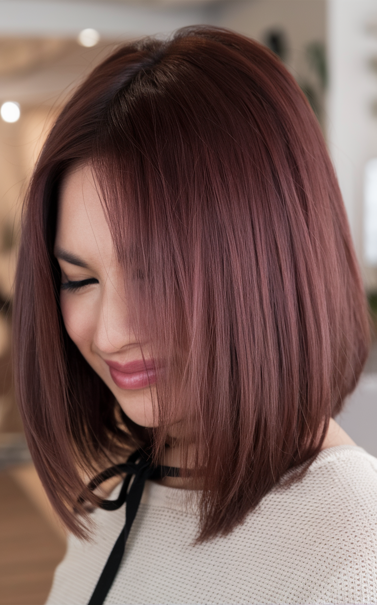 Cherry Cola Hair Color 2025: A Bold Trend for Every Skin Tone 21 Ideas