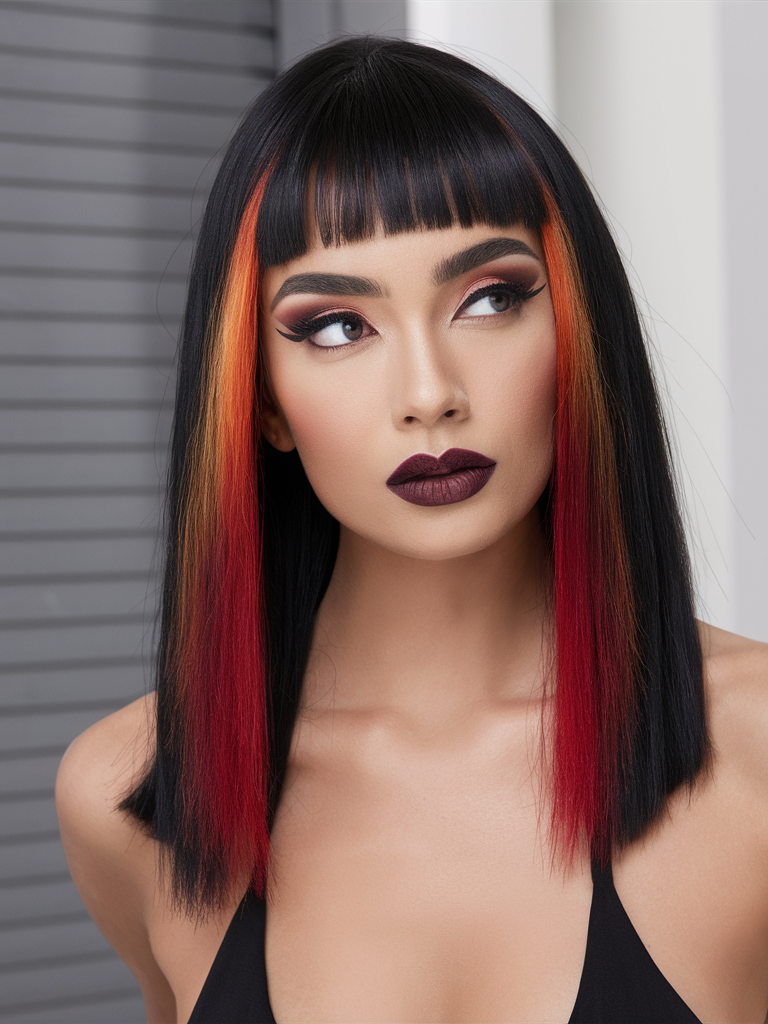 Peekaboo Hair Colors 2025: A Bold and Trendy Twist for Every Season 20 Ideas