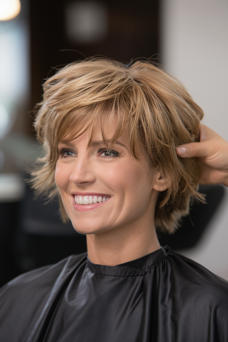 New Haircuts for Women Over 50 - 2025: Trendy Styles for a Modern, Sassy Look